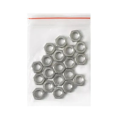 Гайка ниска Inox Mare неръждаема  A2, M8, 1.25 мм, 4 мм, 7.0, 20 бр./опак., DIN 439