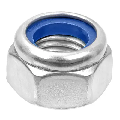 Гайка стопорна Inox Mare неръждаема A2, M16, 2 мм, 16 мм, 7.0, 100 бр./опак., DIN 985