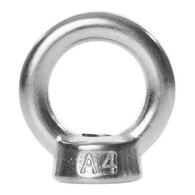 Ринг гайка Inox Mare неръждаема A2, M8, 1.25 мм, 140 кг, 33 мм, 7.0, DIN 582