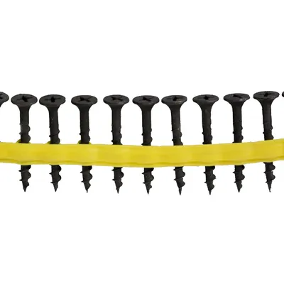 Винт за гипсокартон Simpson Strong-Tie с тромпетна глава PH самонарезен с едра резба, на лента 3.9х55 мм, PH 2, DWC