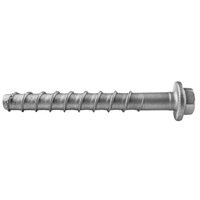 Винтов анкер Rawlplug с 6-стенна глава с борд поцинкован 14х180 мм, R-HLX
