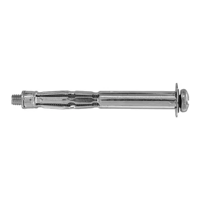 Дюбел метален Rawlplug за гипсокартон с опорен пръстен и метричен винт PZ M4x38 мм, 8-15 мм, R-SM