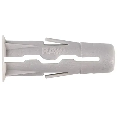 Дюбел пластмасов Rawlplug с опорен пръстен лента ф 10x36 мм, 40 бр., R-U1