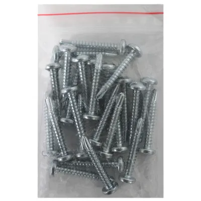 Винт за метал Vipa с полуобла глава самопробивен поцинкован  4.8x32 мм, PH 2, 25 бр./опак., DIN 7504N