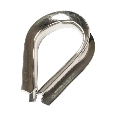 Кауш за въже Inox Mare неръждаем ф 5 мм, A4, DIN 6899 B