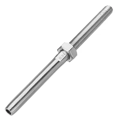 Накрайник Inox Mare за пресоване на въже лява резба  M8х117 мм, 8620 LH