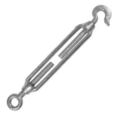 Обтегач за въжета QD Rigging China ухо-кука, 50 кг, M5x110x145 мм