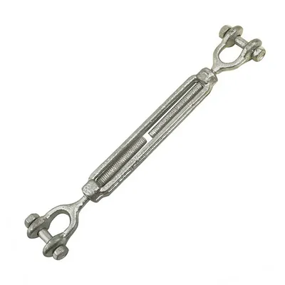 Обтегач за въжета QD Rigging China вилка-вилка, 930 кг, M12x280x360 мм, DIN 1480