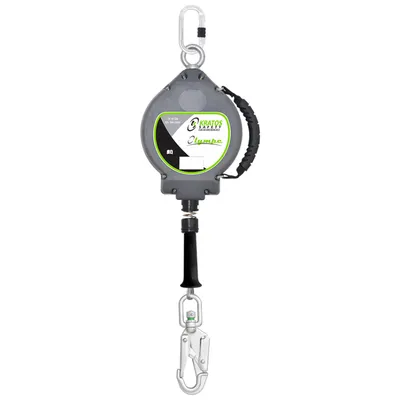 Блокатор Kratos Safety за височинна защита  20 м, 140 кг, 12 kN, Olympe