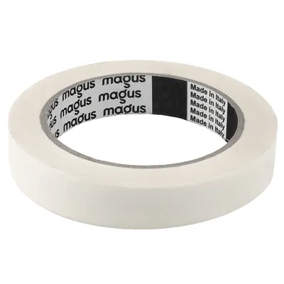 Хартиено тиксо Magus  18 мм, 45 м, бяло
