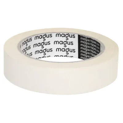 Хартиено тиксо Magus  30 мм, 45 м, бяло