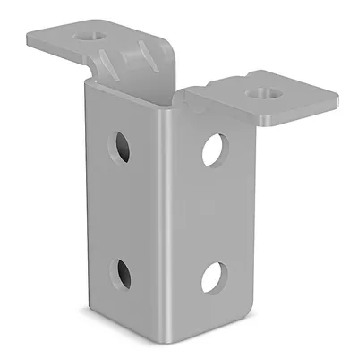 Планка за монтаж на профили Niczuk ъглова поцинкована 139x101.5x4 мм, MX3DMF