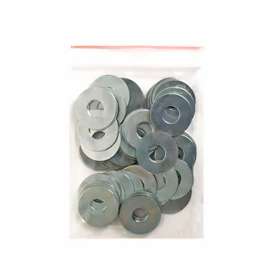 Шайба подложна K&J Fastener с широка периферия поцинкована M8x22x1 мм, 50 бр./опак., DIN 9022