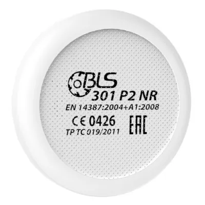 Филтър BLS противопрахов за полумаски и маски P2 NR, 301