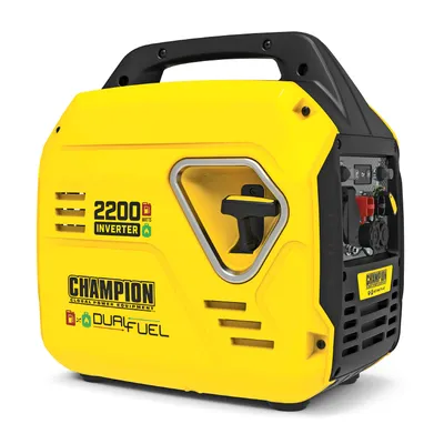 Комбиниран генератор за ток Champion инверторен обезшумен  2200 W, 79 к.с., 16 A, 230 V, 92001i-DF-EU