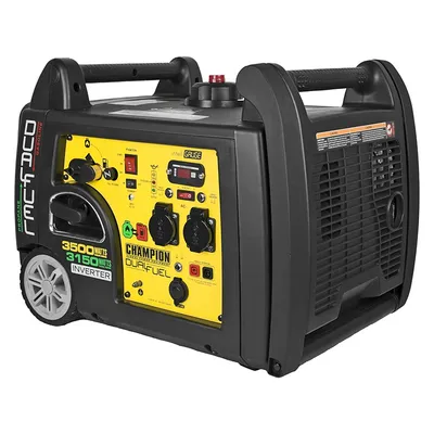 Комбиниран генератор за ток Champion инверторен обезшумен  3200 W, 4 к.с., 16 A, 230 V, 73001i-DF-EU