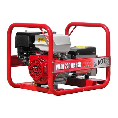 Комбиниран заваръчен агрегат AGT с генератор на ток  6500 W, 13 к.с., 220 A, 230/400 V, WAGT 220 DC HSB