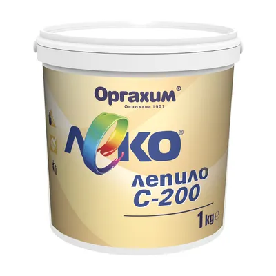 Лепило универсално Orgahim поливинилацетатно  1 кг, Leko C-200
