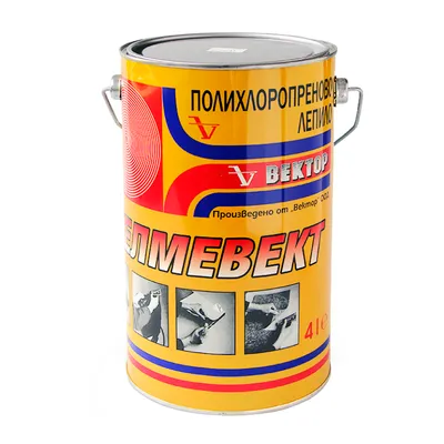 Полихлоропреново универсално лепило Vector  4 л, Helmevekt
