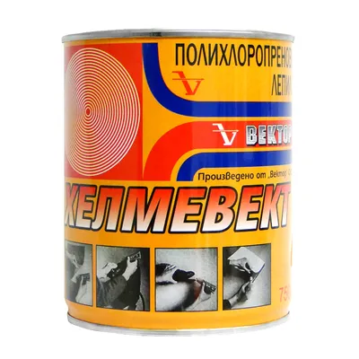 Полихлоропреново универсално лепило Vector  750 мл, Helmevekt