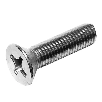 Винт с фрезенкова глава Inox Mare за метал, кръстат шлиц, неръждаем M3x25 мм, PH 1, A2, 0.5 мм, 7.0, DIN 965