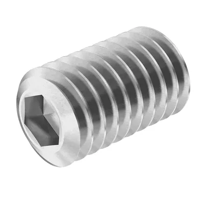 Винт стопорен Inox Mare с вътрешен 6-стен  M6x8 мм, HEX 3, A2, 1 мм, 7.0, 200 бр./опак., DIN 913