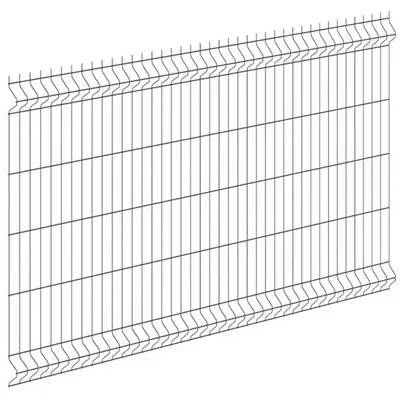 Електрозаварено оградно пано Betafence с PVC покритие  ф 4.2 мм, 2.03x2 м, 50x100 мм, зелено, Bekafor Classic