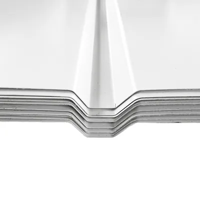 Ламарина студено валцована BalkanSteel с PVC покритие профилна H40 на лист 0.5 x 1000 x 930 мм