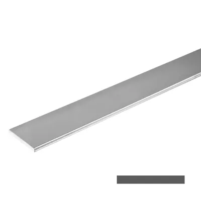 Профил алуминиев Assan Aluminyum плосък (шина)  30 x 2 мм, 6 м
