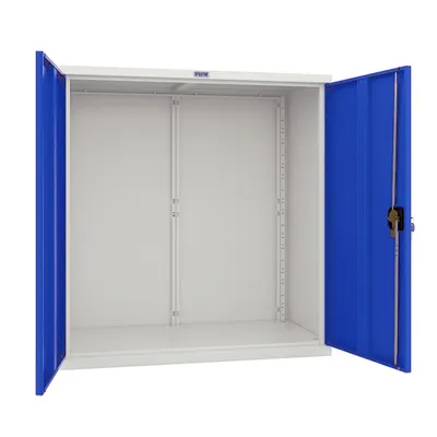 Шкаф Promet метален за инструменти 950х500х1000 мм, 200 кг, сив/син, ТС 1095