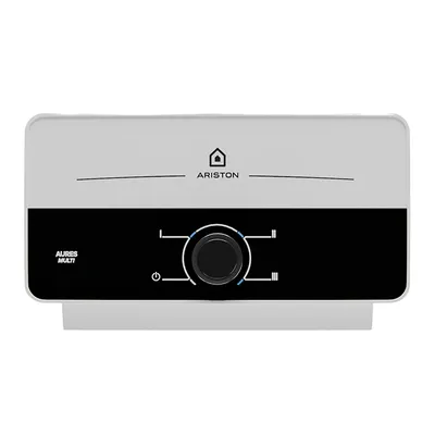 Бойлер Ariston проточен за баня електрически 9500 W, 304x220x110 мм, AURES M 9.5 EU