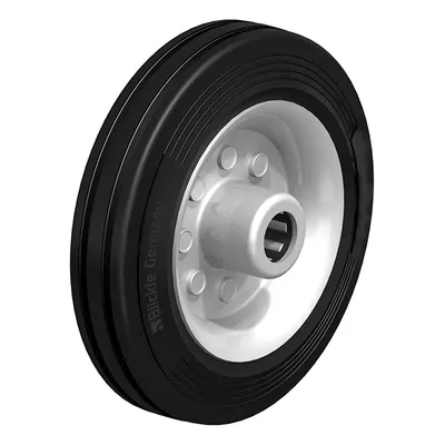 Колело промишлено Blickle метално с каучуков бандаж 160 мм, 135 кг, VE 160/20R