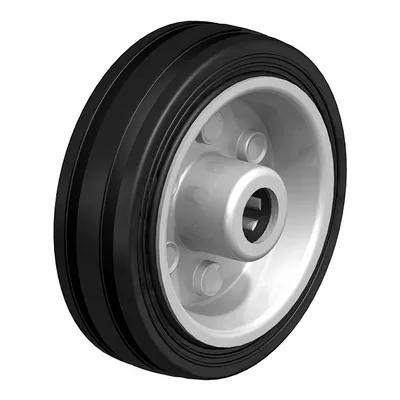 Колело промишлено Blickle метално с каучуков бандаж  80 мм, 50 кг, VE 80/12R