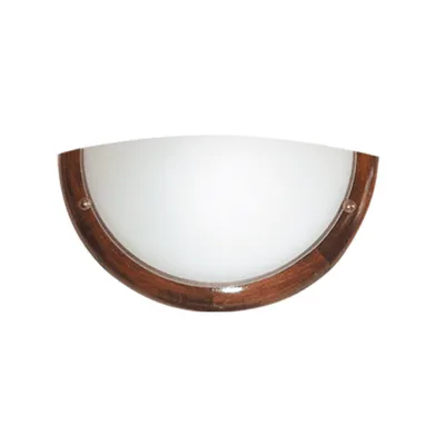 Лампа аплик City Lux интериорна max 1x60 W, 220-240 V, E27, 300 мм, орех, Wood