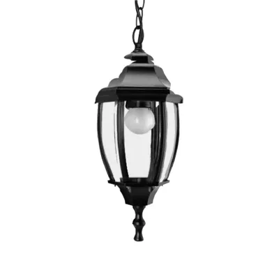 Лампа градинска 2R тип фенер висяща  60 W, 230 V, черна, Pacific Middle 0