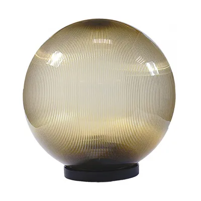 Лампа градинска Lightex тип сфера  60 W, 230 V, опушена, RL/PS401/BR