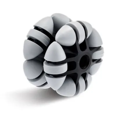 Ролка конвейерна Torwegge многопосочна  ф 80х60 мм, 40 кг, PVC, ASR80