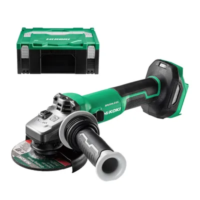 Акумулаторен ъглошлайф HiKOKI - Hitachi без батерия и зарядно, 18 V, 125 мм, 3200-8000 об./мин, G1813DVE