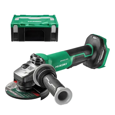 Акумулаторен ъглошлайф HiKOKI - Hitachi без батерия и зарядно, 18 V, 125 мм, 3200-8000 об./мин, G1813DVF