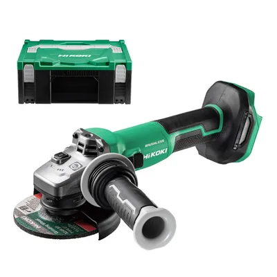 Акумулаторен ъглошлайф HiKOKI - Hitachi без батерия и зарядно, 18 V, 125 мм, 8000 об./мин, G1813DE