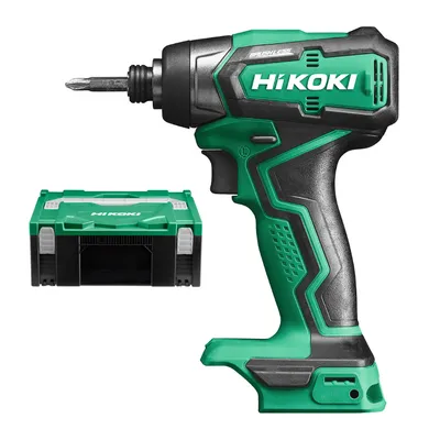 Акумулаторен гайковерт HiKOKI - Hitachi с безчетков двигател без батерия и зарядно, 18 V, 140 Nm, шестостен, 1/4", WH18DD