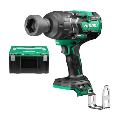 Акумулаторен ударен гайковерт HiKOKI - Hitachi с безчетков двигател без батерия и зарядно, 36 V, 1900 Nm, квадрат, 3/4", WR36DF-W2Z