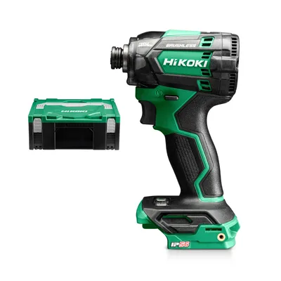 Акумулаторен винтоверт HiKOKI - Hitachi ударен без батерия и зарядно, 18 V, 210 Nm, 3.5-18 мм, WH18DC