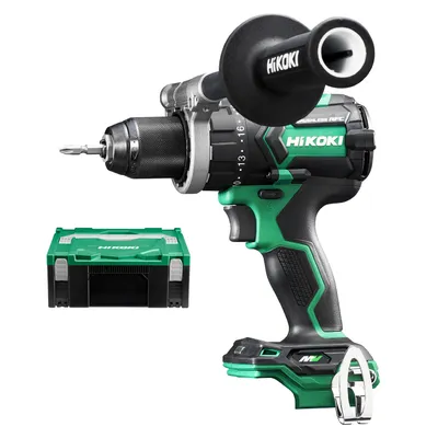 Акумулаторна бормашина HiKOKI - Hitachi без батерия и зарядно, 18 V, 70 Nm, 0-500/0-2000 об./мин, 1.5-13 мм, DS18DC