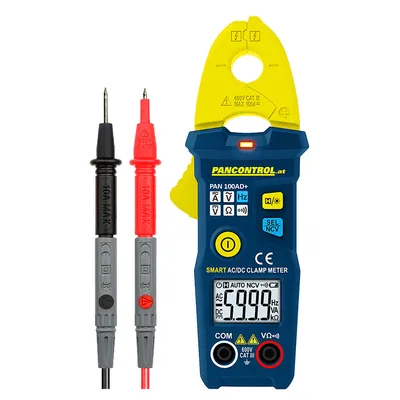 Дигитални AC/DC амперклещи Pancontrol токови за прецизно измерване   1 mA - 100 A, CAT III 600V, PAN 100AD+