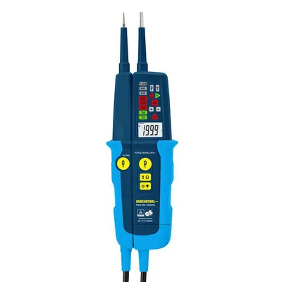 Двуполюсен тестер за напрежение и непрекъснатост Pancontrol AC/DC, 12-1000 V, 400 килоома, 1-1999 ом, PAN MV-1000AD