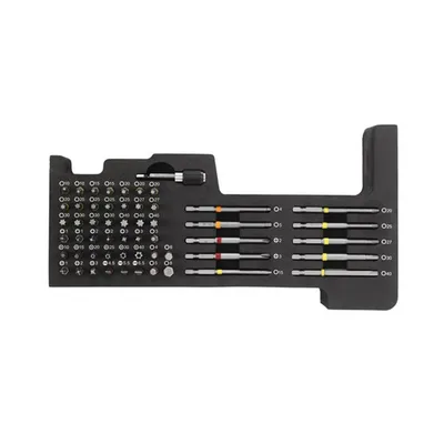 Комплект битове HiKOKI - Hitachi PH/PZ/SB/TX/SW с магнитен държач  1/4", 55 бр.