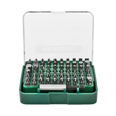 Комплект битове HiKOKI - Hitachi PH/PZ/SB/TX/SW с магнитен държач  1/4", 61 бр.
