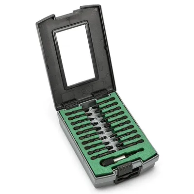 Комплект битове HiKOKI - Hitachi PH/PZ/TX с магнитен държач  1/4", 38 мм, 21 бр.