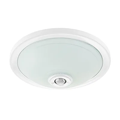 Лампа плафон Schrack Technik за таван със сензор  230 V, E27, бял, CAT-MS
